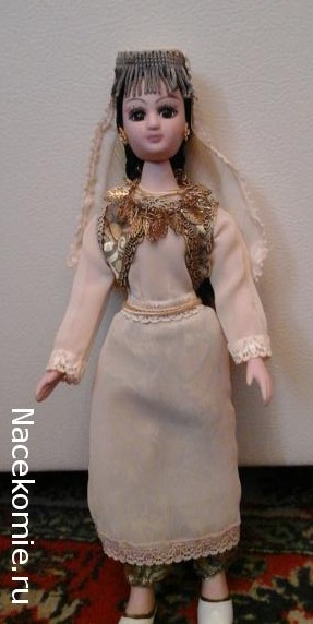 Куклы в Костюмах Народов Мира Спецвыпуск №3 - Кукла в турецком свадебном костюме