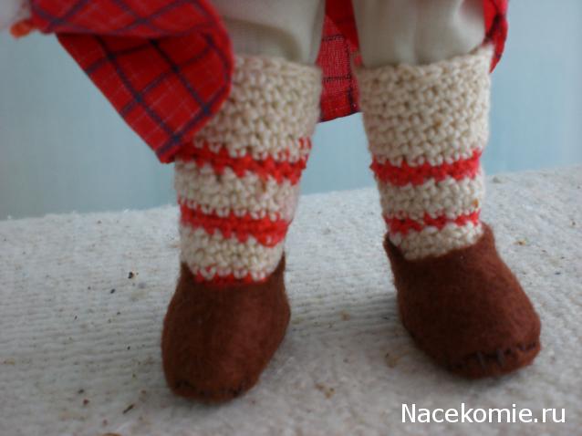 Куклы в народных костюмах №65 Кукла в удмуртском женском костюме