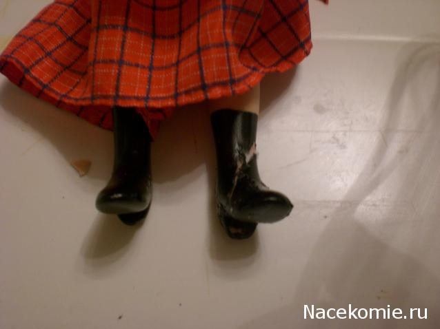 Куклы в народных костюмах №65 Кукла в удмуртском женском костюме