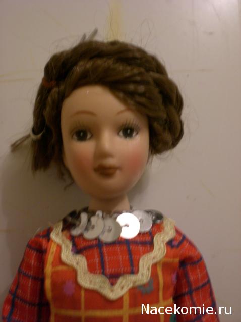 Куклы в народных костюмах №65 Кукла в удмуртском женском костюме