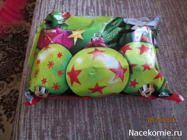 Новогодний вышивальный посткроссинг 2014