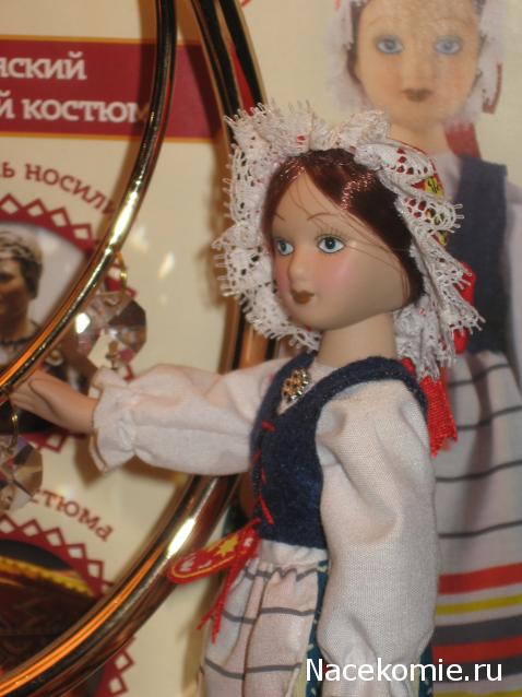 Куклы в народных костюмах №79 Кукла в финском женском костюме