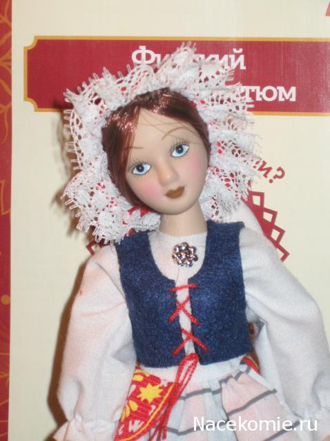 Куклы в народных костюмах №79 Кукла в финском женском костюме