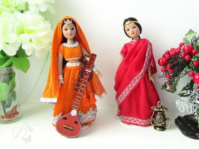 Куклы в Костюмах Народов Мира №1 - Индия