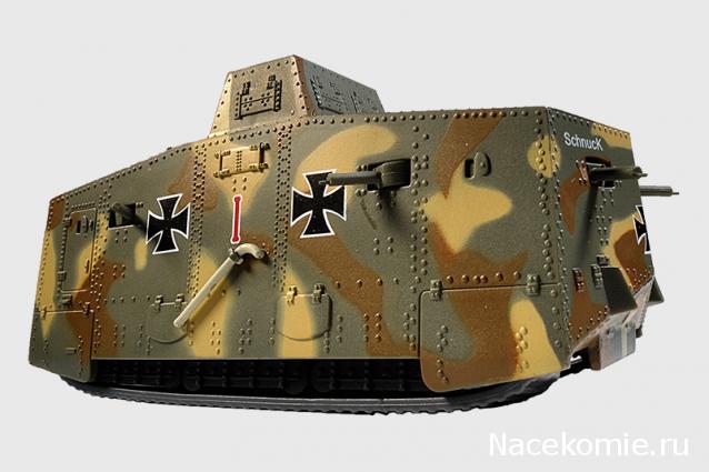 Танки Мира. Коллекция №9 Германский тяжелый танк A7V