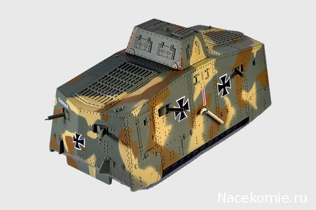 Танки Мира. Коллекция №9 Германский тяжелый танк A7V