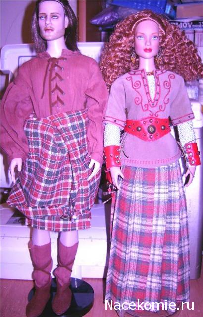 Куклы в Костюмах Народов Мира №30 Великобритания - Шотландия