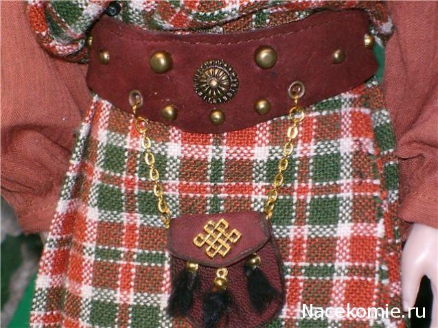 Куклы в Костюмах Народов Мира №30 Великобритания - Шотландия