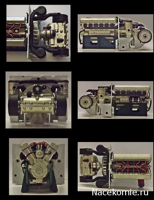 Танк Т-34 - Сборка силового агрегата