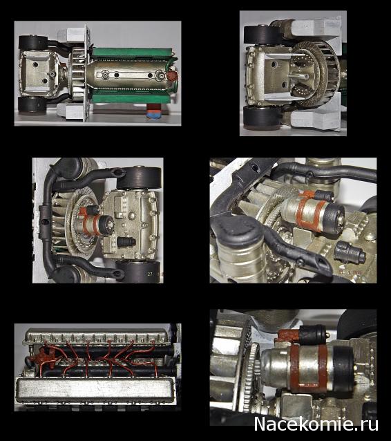 Танк Т-34 - Сборка силового агрегата