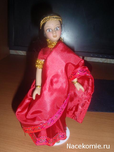 Куклы в Костюмах Народов Мира №1 - Индия