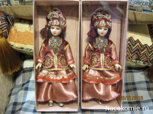 Куклы в народных костюмах №31 Кукла в татарском свадебном костюме