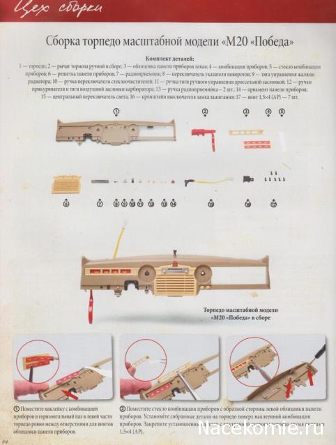 ГАЗ М20 Победа - Вложения по выпускам