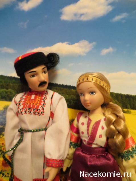 Куклы в народных костюмах №80 Кукла в праздничном костюме некрасовской казачки