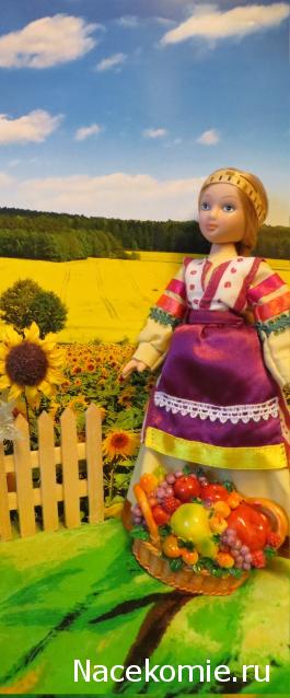 Куклы в народных костюмах №80 Кукла в праздничном костюме некрасовской казачки