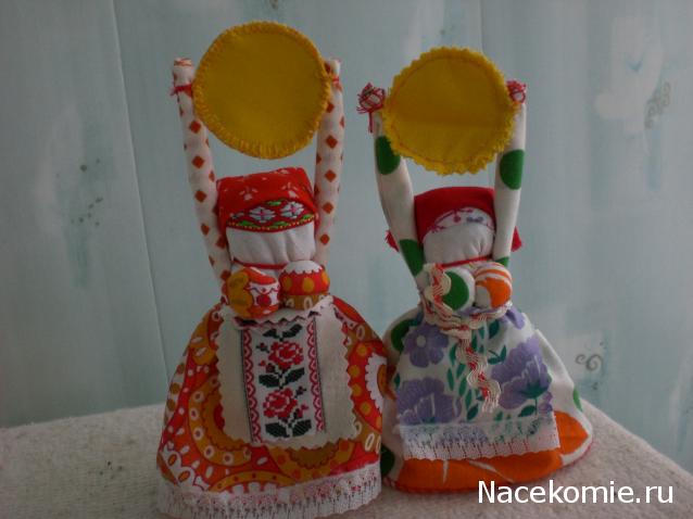 Куклы в народных костюмах – "Девчушки-болтушки"