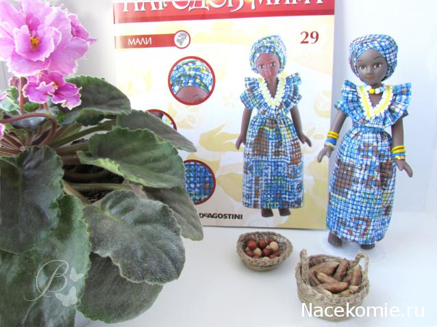 Куклы в Костюмах Народов Мира №29 - Мали