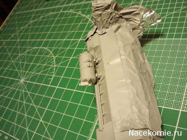 Танк Т-34 - Сборка силового агрегата