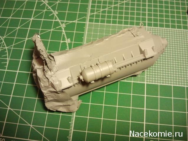 Танк Т-34 - Сборка силового агрегата