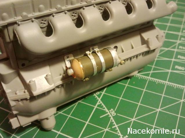 Танк Т-34 - Сборка силового агрегата