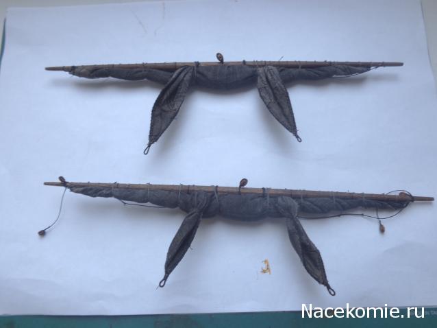 Собери Чёрную Жемчужину. Рангоут и такелаж.