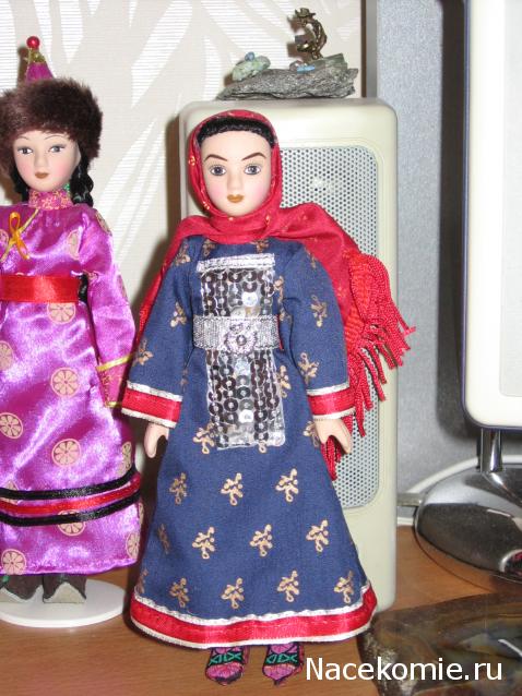 Куклы в народных костюмах №81 Кукла в лезгинском женском костюме