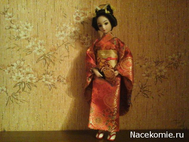 Куклы в Костюмах Народов Мира Спецвыпуск №1 - Кукла в японском свадебном костюме