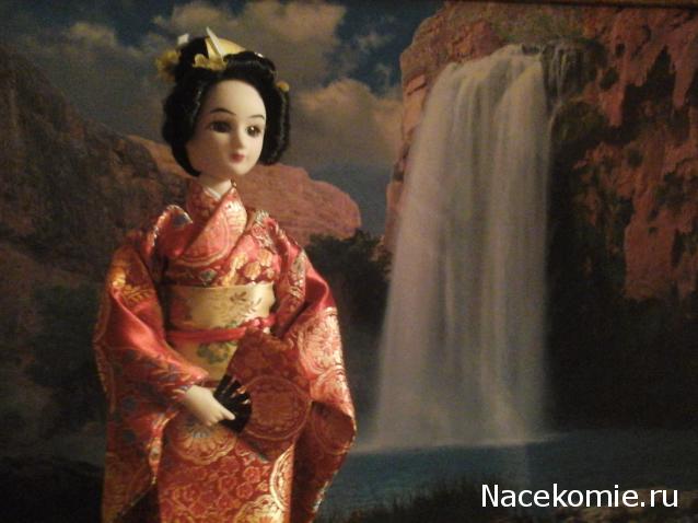 Куклы в Костюмах Народов Мира Спецвыпуск №1 - Кукла в японском свадебном костюме