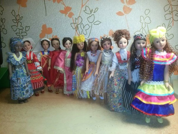 Куклы в Костюмах Народов Мира №29 - Мали