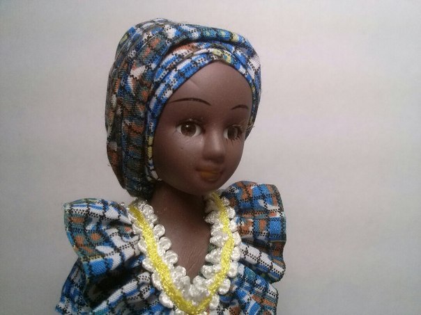 Куклы в Костюмах Народов Мира №29 - Мали