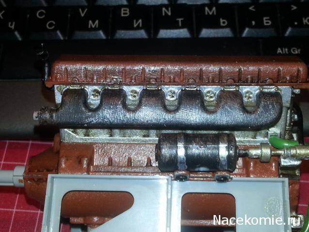 Танк Т-34 - Сборка силового агрегата