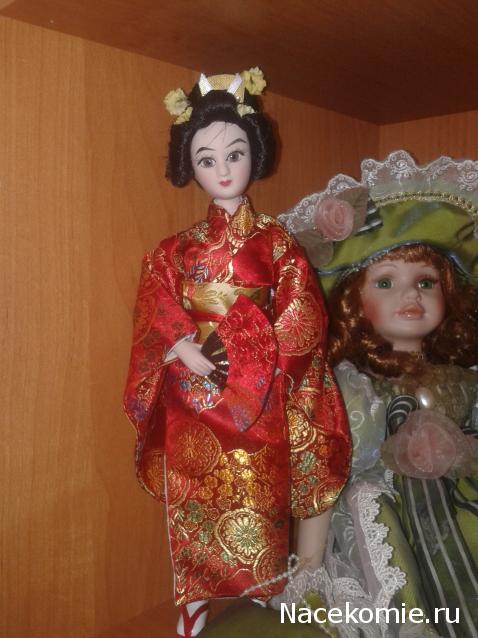 Куклы в Костюмах Народов Мира Спецвыпуск №1 - Кукла в японском свадебном костюме