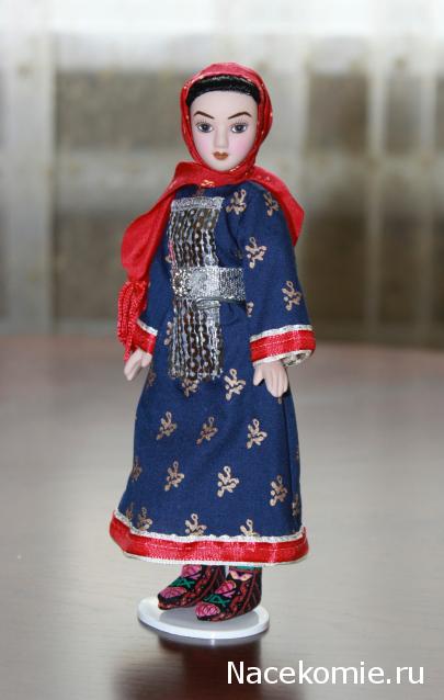 Куклы в народных костюмах №81 Кукла в лезгинском женском костюме