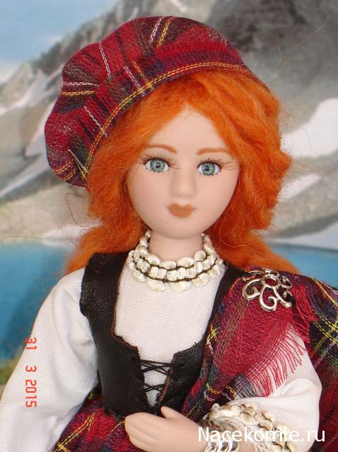 Куклы в Костюмах Народов Мира №30 Великобритания - Шотландия