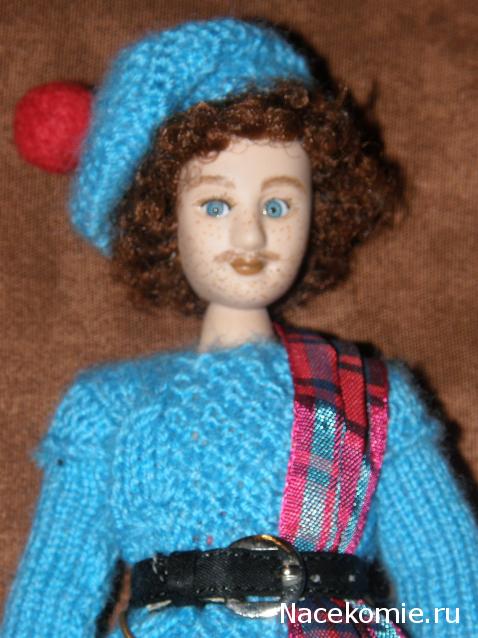 Куклы в Костюмах Народов Мира №30 Великобритания - Шотландия