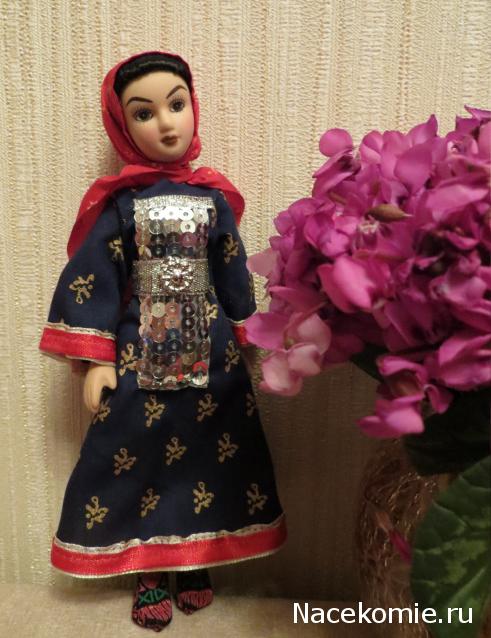 Куклы в народных костюмах №81 Кукла в лезгинском женском костюме