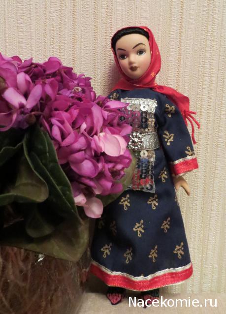 Куклы в народных костюмах №81 Кукла в лезгинском женском костюме