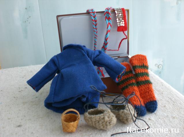 Куклы в народных костюмах №65 Кукла в удмуртском женском костюме