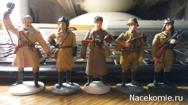 Солдаты ВОВ №57 - Сержант стрелковых частей в зимнем полевом обмундировании, 1943–1945гг.