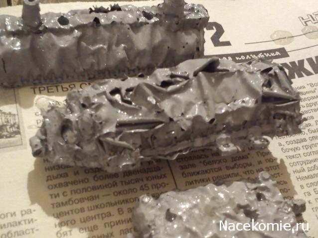 Танк Т-34 - Сборка силового агрегата