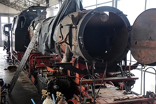 Паровоз-танк Dampflokomotive BR86 масштаб 1:35