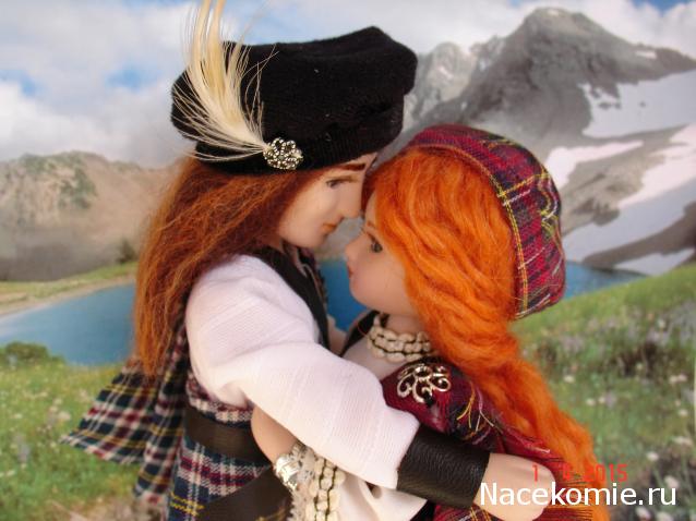 Куклы в Костюмах Народов Мира №30 Великобритания - Шотландия