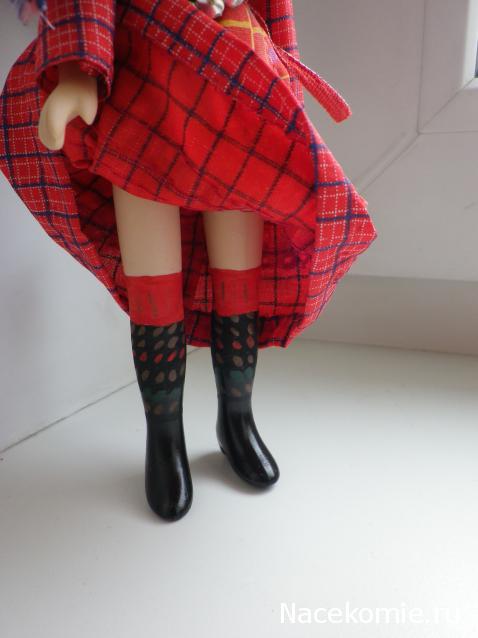 Куклы в народных костюмах №65 Кукла в удмуртском женском костюме