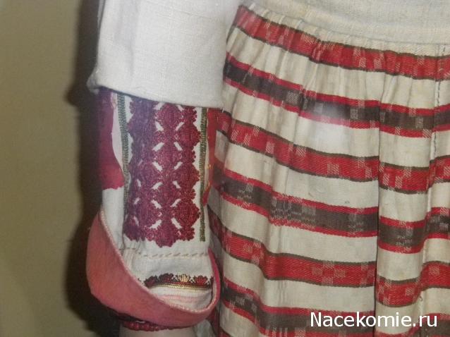 Куклы в народных костюмах №65 Кукла в удмуртском женском костюме