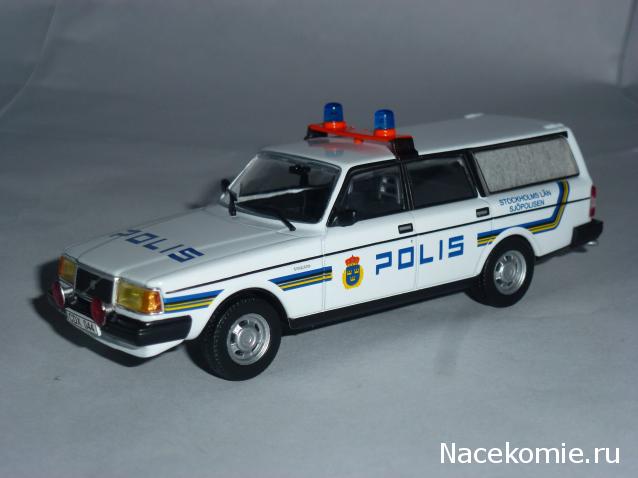 Полицейские Машины Мира №56 - Volvo 240