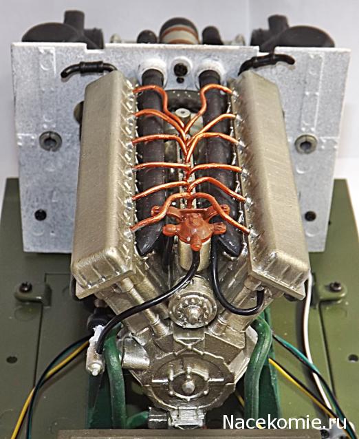 Танк Т-34 - Сборка силового агрегата