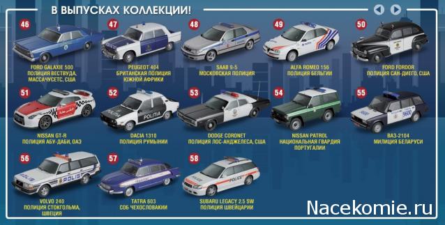 Полицейские Машины Мира - График выхода и обсуждение
