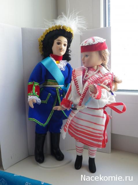 Куклы в народных костюмах №65 Кукла в удмуртском женском костюме