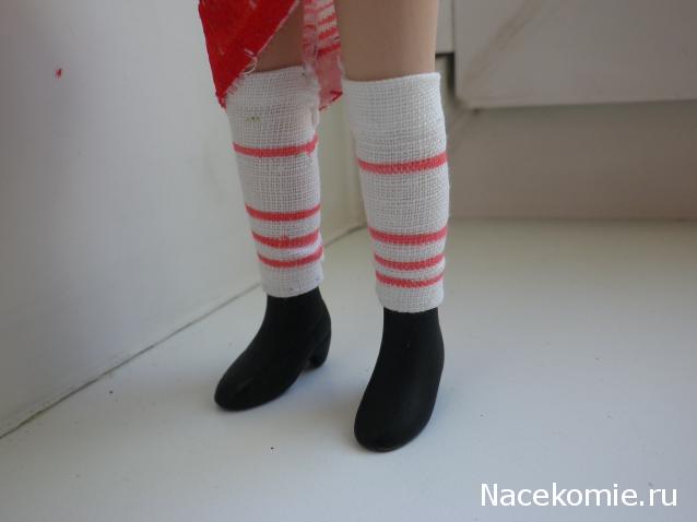 Куклы в народных костюмах №65 Кукла в удмуртском женском костюме