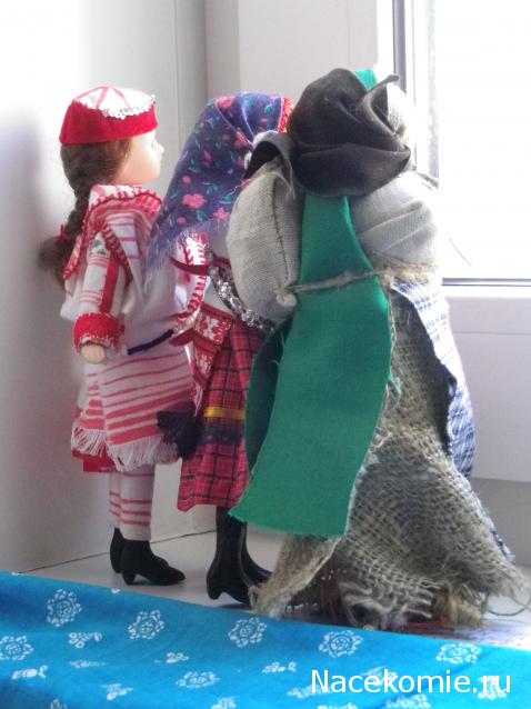 Куклы в народных костюмах №65 Кукла в удмуртском женском костюме